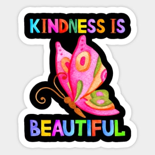 kindness is beautiful Sticker